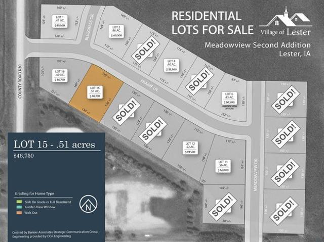 Land for sale in Lester, Iowa