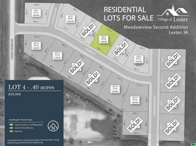Land for sale in Lester, Iowa