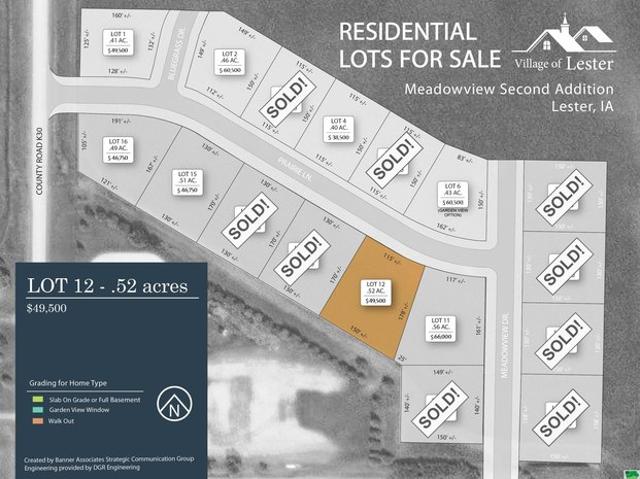 Land for sale in Lester, Iowa