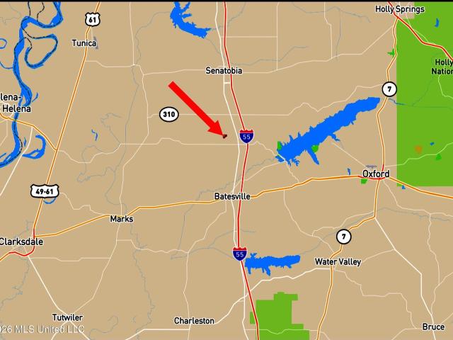 Land for sale in Sardis, Panola County