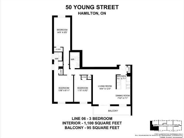 Apartment for rent in Corktown, Hamilton
