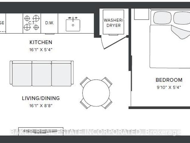 Condo for rent in Toronto, Golden Horseshoe