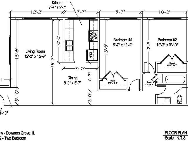 Apartment for rent in Downers Grove, Illinois