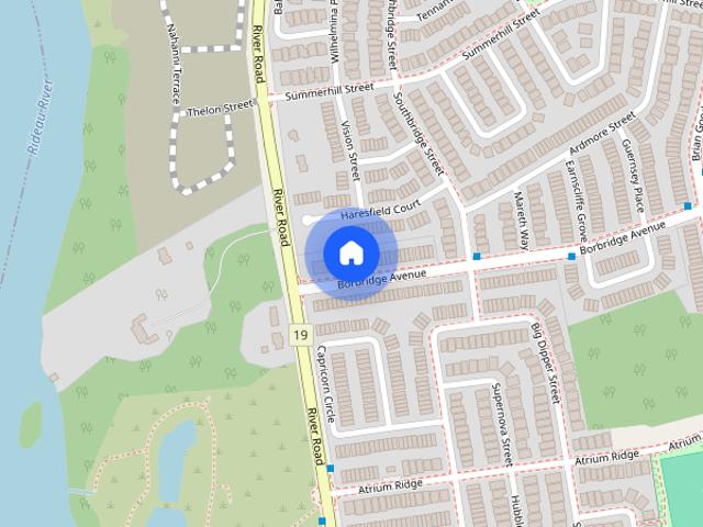 Townhouse for rent in Summerhill Village, Ottawa