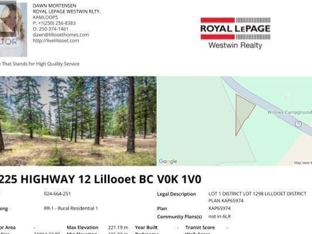Property for sale in Lillooet, British Columbia