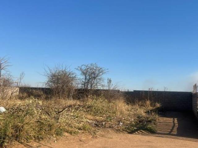 Land for sale in Seshego, Limpopo