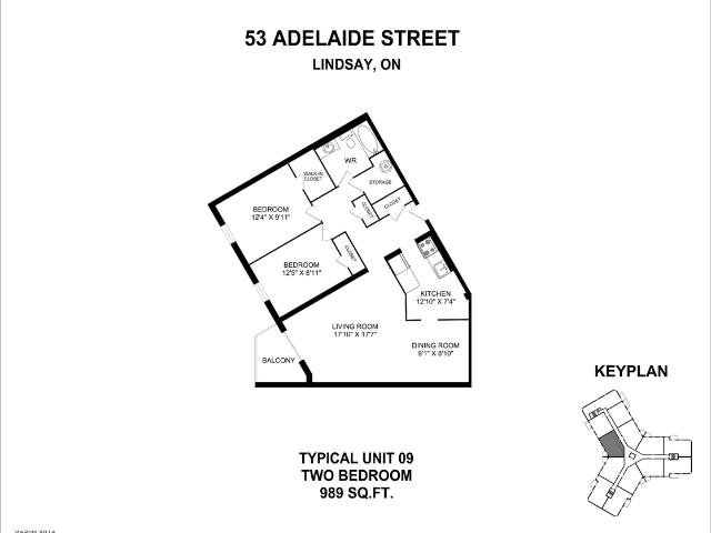 Apartment for rent in Lindsay, Kawartha Lakes