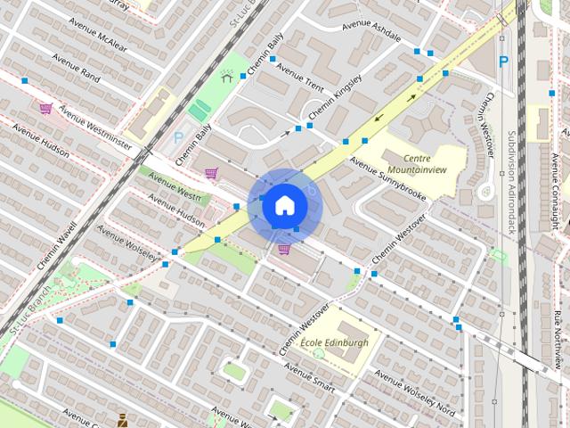 Apartment for rent in Côte-Saint-Luc, Montréal (région administrative)