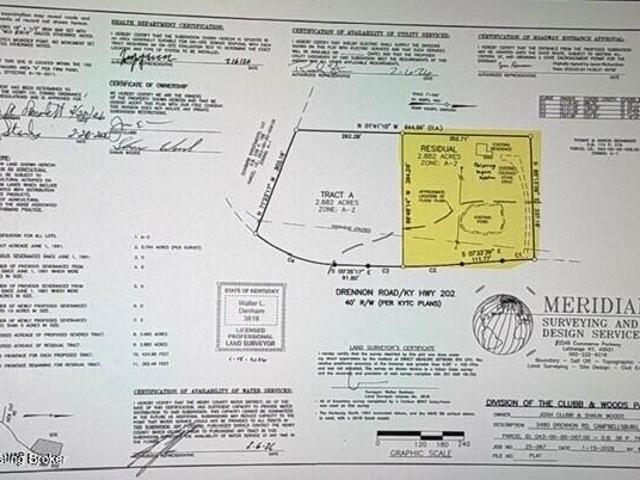 Land for sale in Campbellsburg, Kentucky