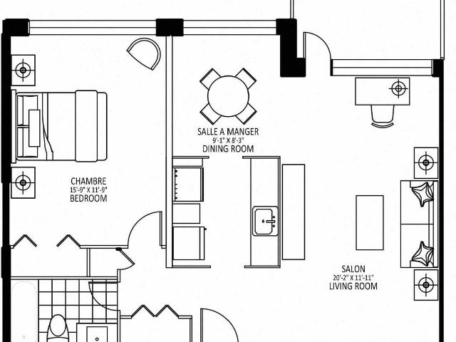 Apartment for rent in Cote-saint-luc, Quebec