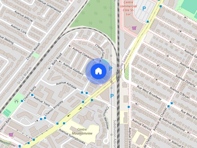 Apartment for rent in Côte-Saint-Luc, Montréal (région administrative)