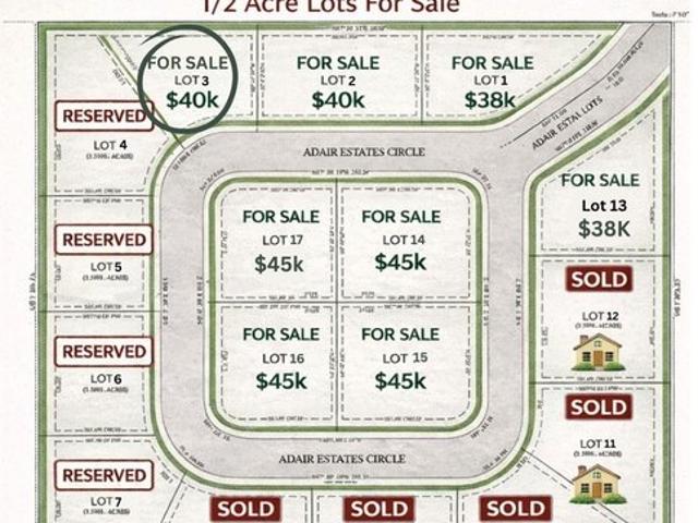 Land for sale in Adair, Oklahoma