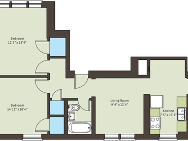Apartment for rent in Chicago Park, Illinois