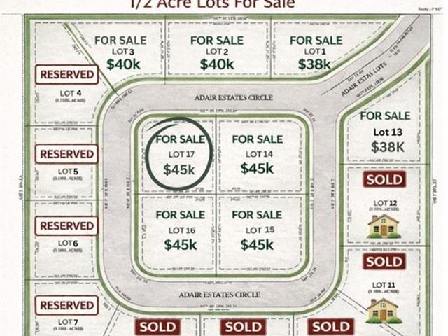 Land for sale in Adair, Oklahoma