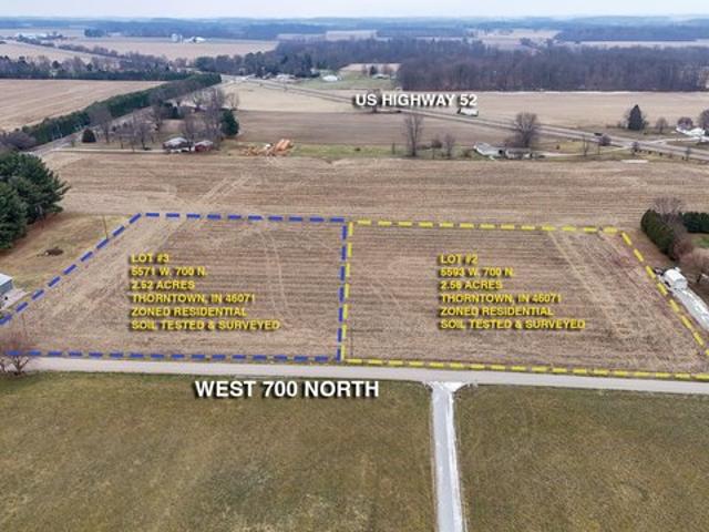 Land for sale in Thorntown, Indiana