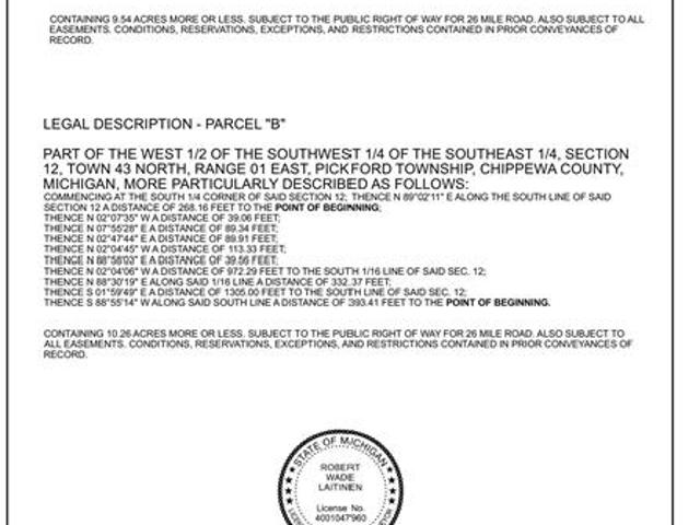 Land for sale in Pickford, Michigan