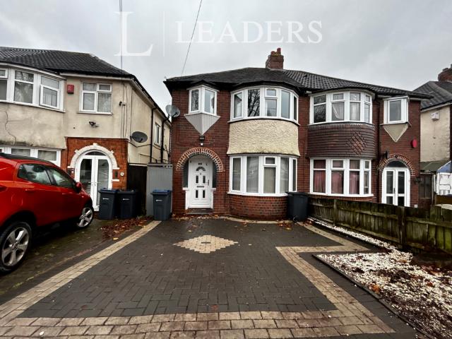 House for rent in Perry Barr, Birmingham