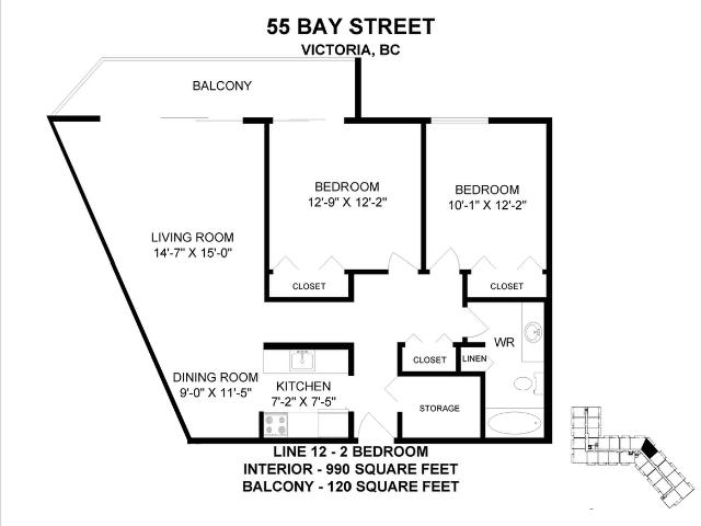 Apartment for rent in Victoria, British Columbia