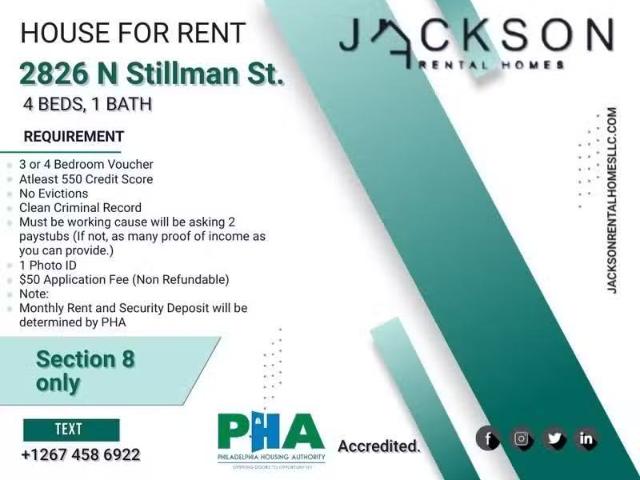 House for rent in Philadelphia