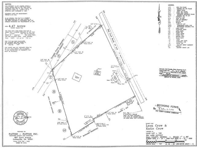 Land for sale in Flowery Branch, Georgia