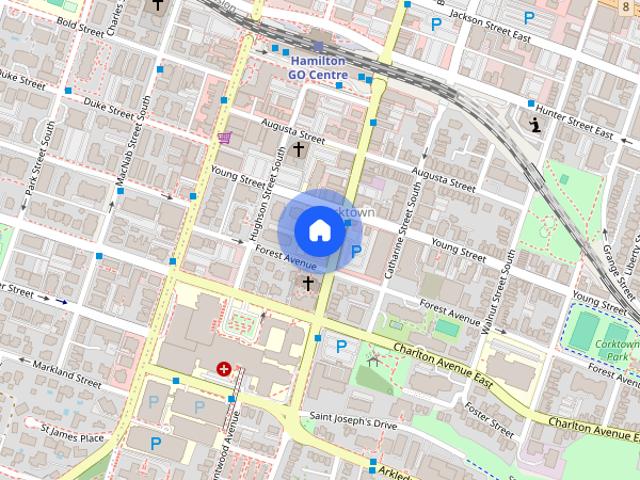 Apartment for rent in Corktown, Hamilton