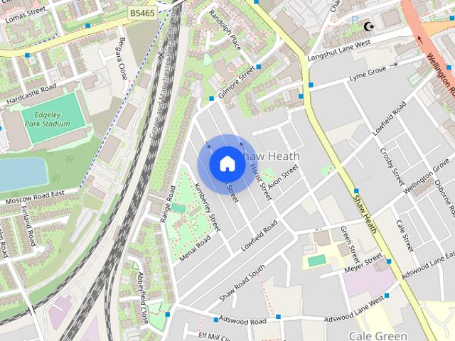 House for rent in Shaw Heath, Stockport
