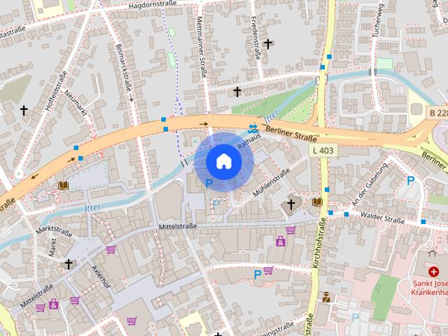 Apartment mieten in Kleef, Hilden