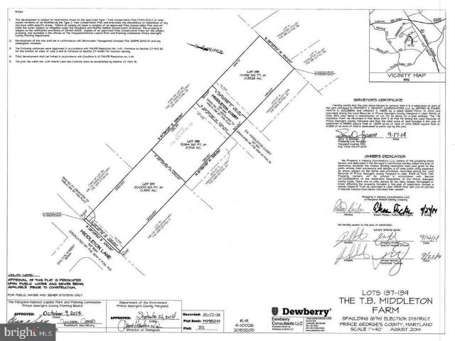 Land for sale in Camp Springs, Maryland