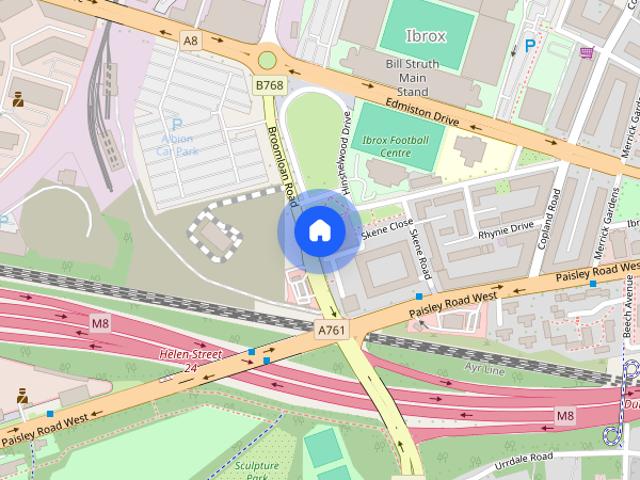 Apartment for rent in Ibroxholm, Ibrox