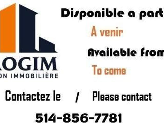 Apartment for rent in St. Leonard's, Quebec