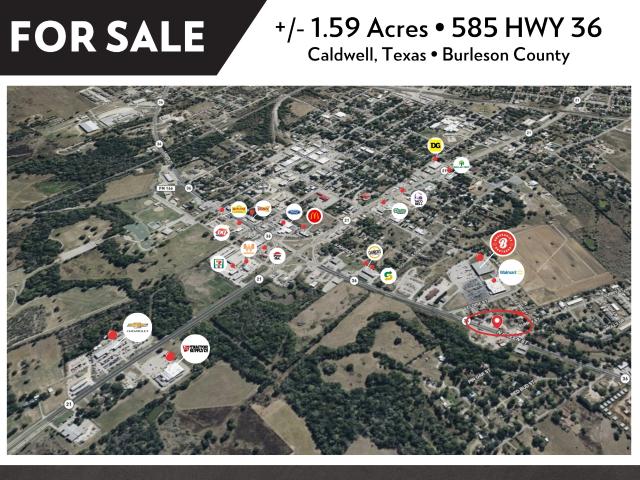 Land for sale in Caldwell, Texas