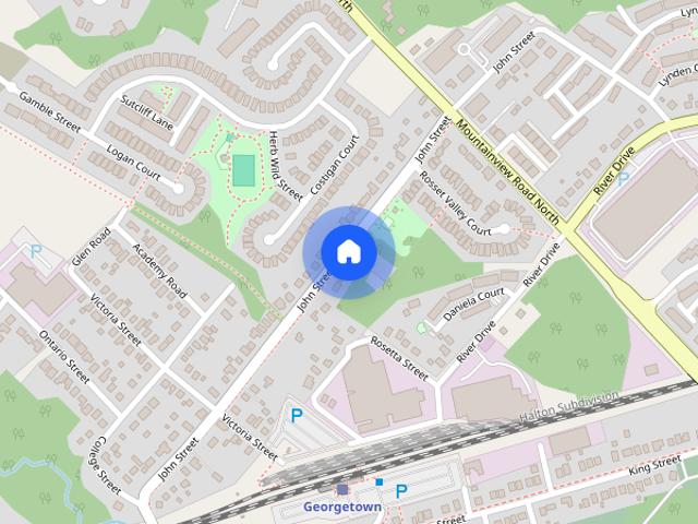 House for rent in Georgetown, Golden Horseshoe