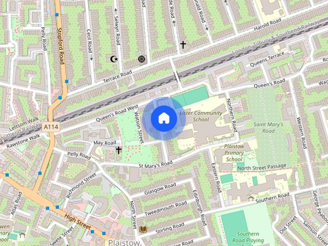 Apartment for rent in Plaistow, Greater London