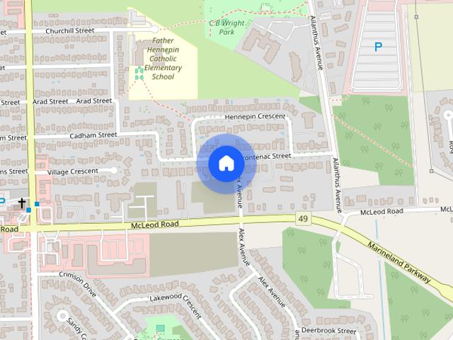 House for rent in Niagara Falls, Golden Horseshoe