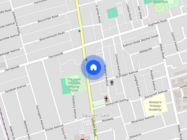 Apartment for rent in Squires Gate, Blackpool