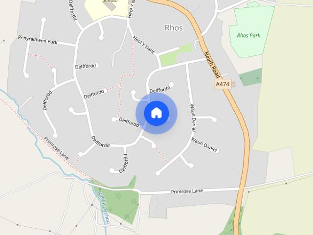 House for rent in Cilybebyll, Rhos