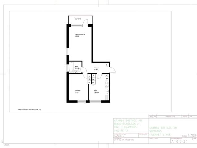 Lägenhet hyra i Kramfors, Västernorrland