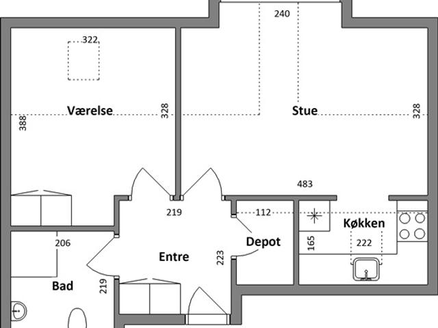 Lejlighed til leje i Pandrup, Brønderslev-Dronninglund