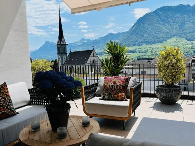 Dachwohnung mieten in Ennetbürgen, Nidwalden