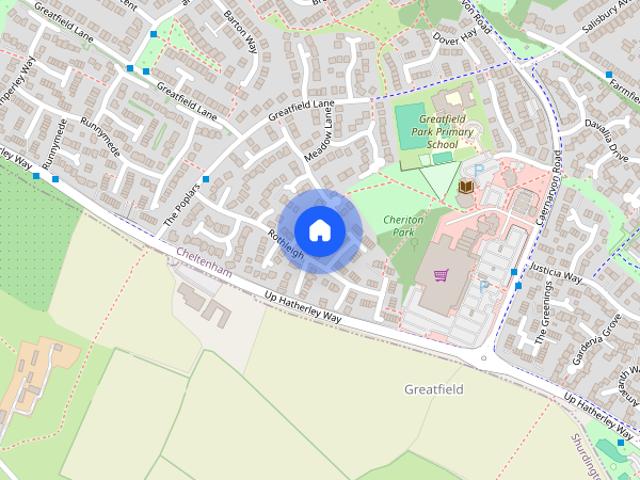 House for rent in Hatherley, Cheltenham