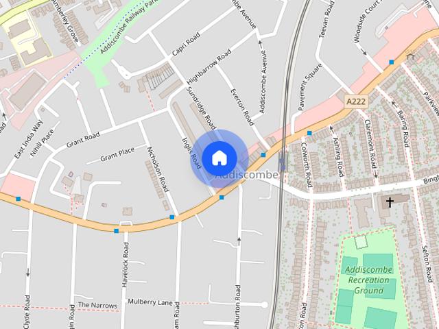 Apartment for rent in London Borough of Croydon, Addiscombe