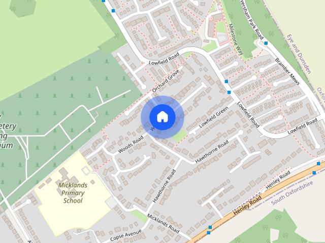 House for rent in Caversham Park, Reading