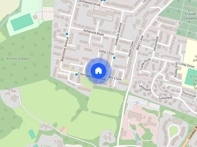 House for rent in Egham Wick, Row Town