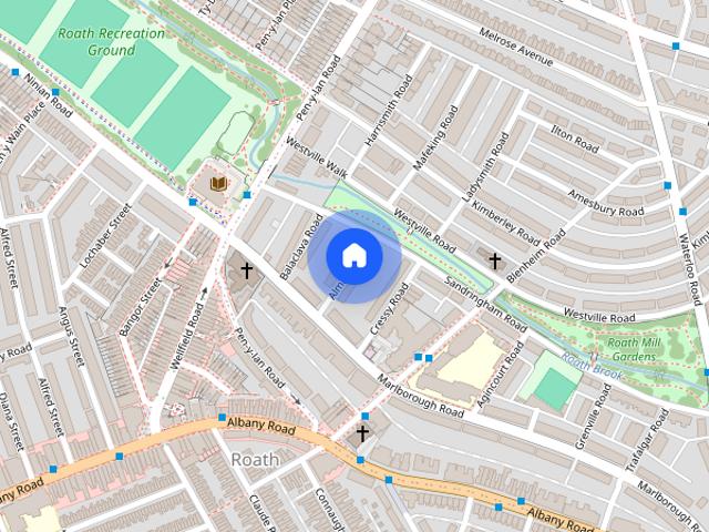Apartment for rent in Penylan, Falcon Lodge