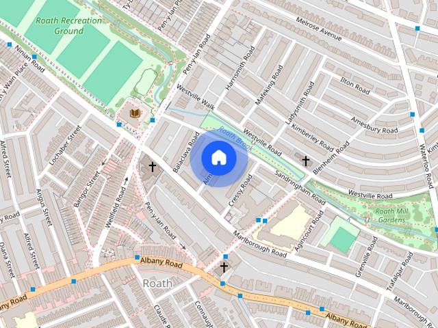 Apartment for rent in Penylan, Falcon Lodge