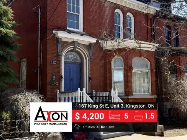 House for rent in Kingston, Ontario