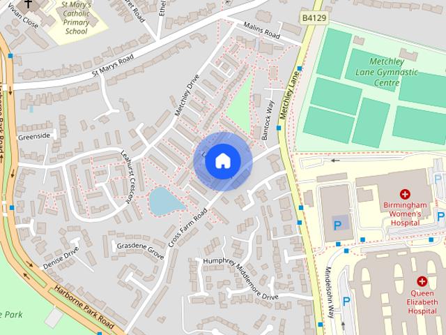Townhouse for rent in Harborne, West Midlands