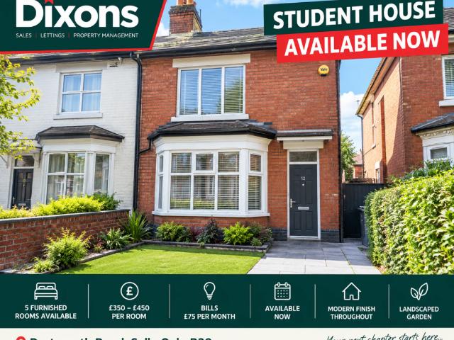Room for rent in Bournbrook, West Midlands