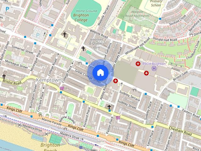 Townhouse for rent in Kemptown, Brighton & Hove