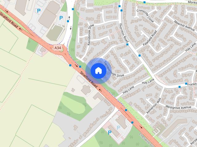 House for rent in Monkspath, West Midlands